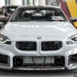 2026 G87 BMW M2 M Performance parts in Malaysia – carbon-fibre exterior parts, titanium silencer; RM132k
