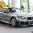 2026 G87 BMW M2 M Performance parts in Malaysia – carbon-fibre exterior parts, titanium silencer; RM132k