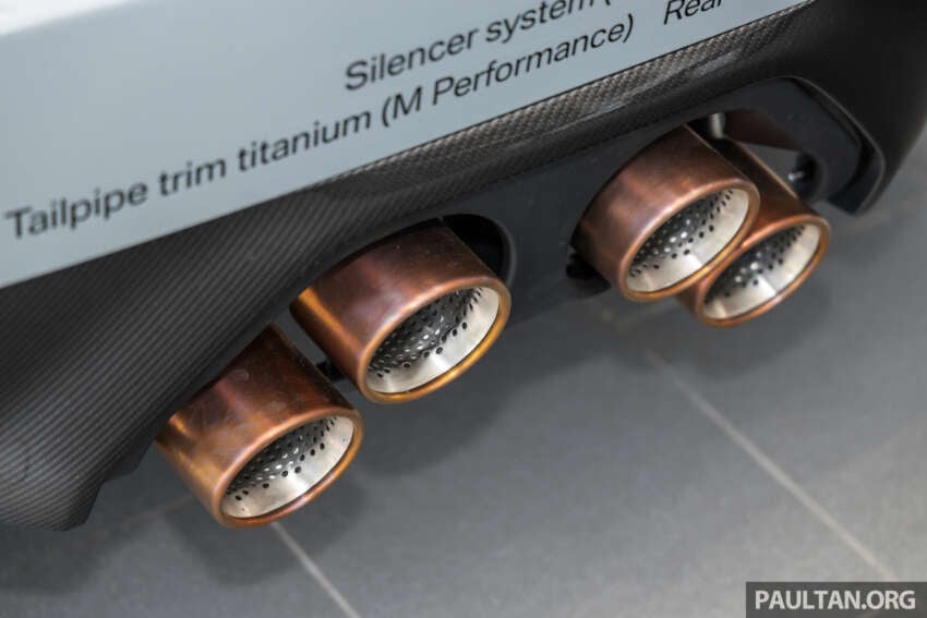 2026 G87 BMW M2 M Performance parts in Malaysia – carbon-fibre exterior parts, titanium silencer; RM132k 2032323