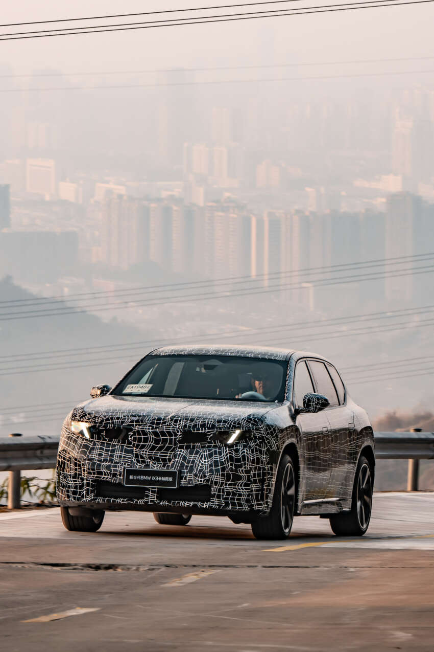 BMW iX3 Long Wheelbase to debut in China in April – 900 km CLTC; stretched NA5 coming to Malaysia 2029979