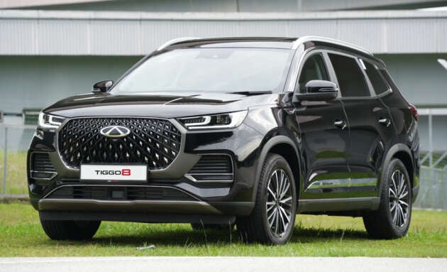 Chery Tiggo 8 launched in Malaysia – non-Pro variant comes with Tiggo 7’s 1.6T, different rear/dash, RM130k