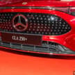2026 Mercedes-Benz CLA 250+ previewed in Malaysia – C174 EV, 792 km range, 320 kW charging, RM296k