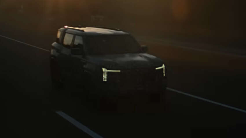 2026 Mitsubishi Pajero Sport teased – Triton-based SUV with Xforce looks, to be badged simply as Pajero? 2019292