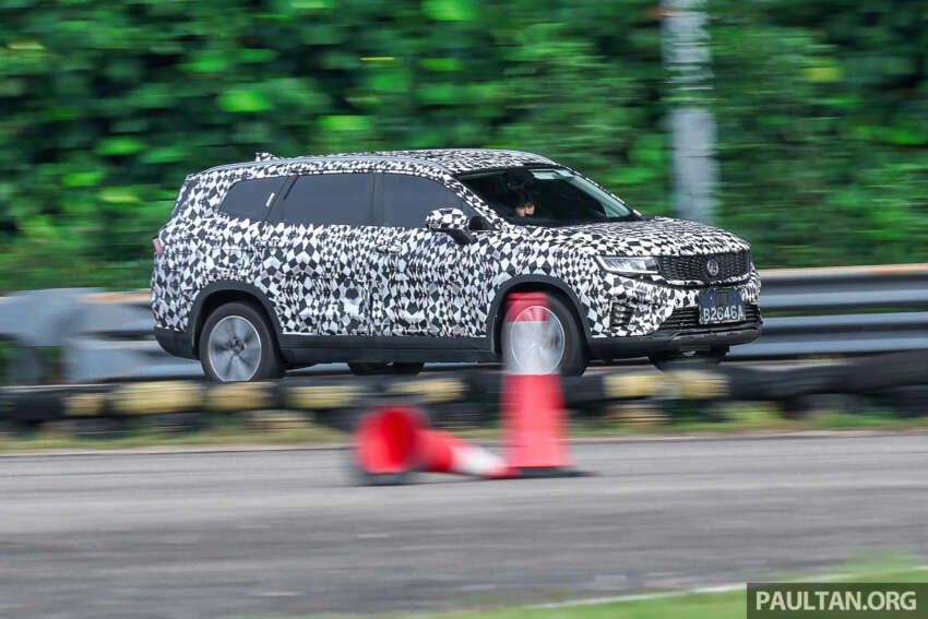 2026 Proton X90 MC spied at test track – new 1.5T i-GT 4-cyl, looks the same as before, launching soon? 2022430