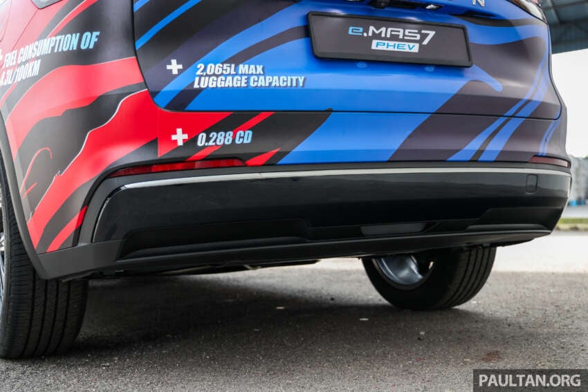 Proton eMas 7 PHEV full specifications revealed – 262 PS/262 Nm, two LFP battery sizes, up to 996 km WLTP 2019808