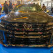 NATS Vellfire Sedan at 2026 Tokyo Auto Salon – Lexus LS460 with Vellfire face and tail lamps, air suspension