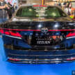 NATS Vellfire Sedan at 2026 Tokyo Auto Salon – Lexus LS460 with Vellfire face and tail lamps, air suspension