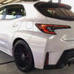 Toyota GR Corolla AT in Malaysia – 8-speed GR DAT, 0-100 km/h 5.3 secs, RM10k more than 6MT at RM379k