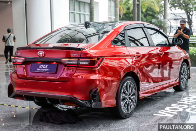 Toyota Vios Hybrid in Malaysia – 111 PS, 27.8 km/l, CKD battery, HEV and GR Sport, RM104k to RM110k