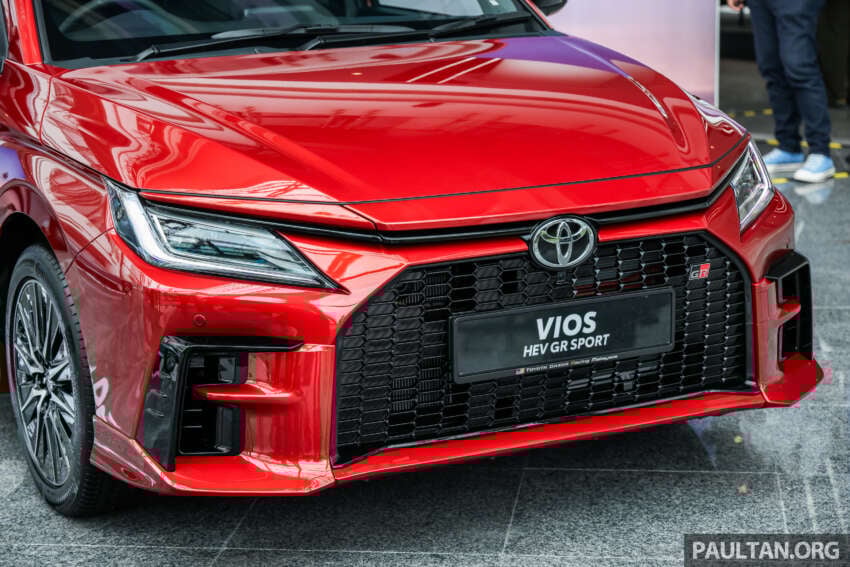 Toyota Vios Hybrid in Malaysia – 111 PS, 27.8 km/l, CKD battery, HEV and GR Sport, RM104k to RM110k 2033197