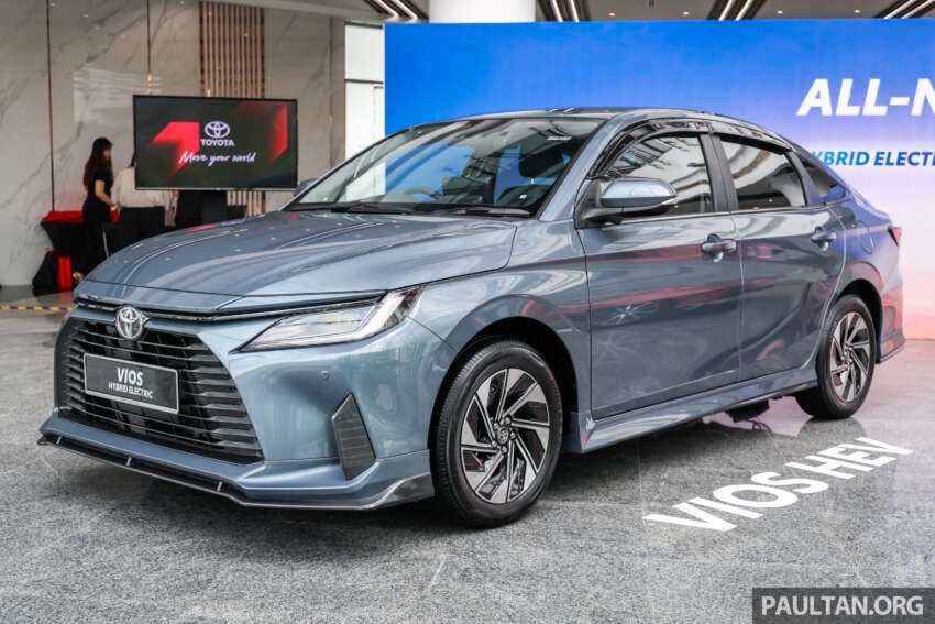 Toyota Vios Hybrid in Malaysia – 111 PS, 27.8 km/l, CKD battery, HEV and GR Sport, RM104k to RM110k 2032969