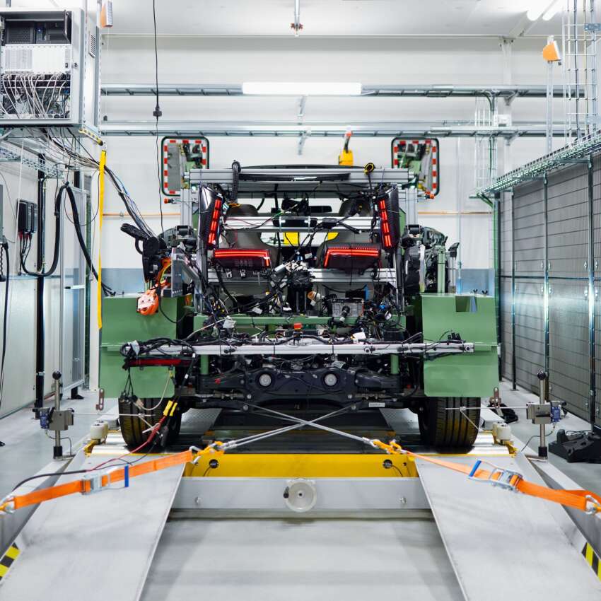 2026 Volvo EX60 new teaser pics dropped – 800V EV SUV with 810 km range debuting next week, Jan 21 2027041