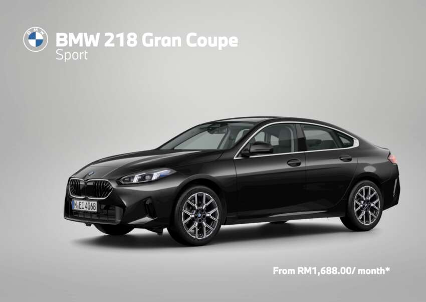 BMW 218 Gran Coupe with Iconic Glow, 150 units only 2025544