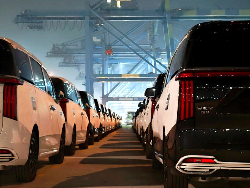 GWM Malaysia ships first CKD units of Wey G9 to Thailand – PHEV MPV to be launched here this month 2031063