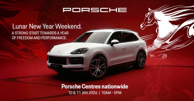 Celebrate the Year of the Horse in Style with Porsche – January 10-11 across all Porsche Centres nationwide