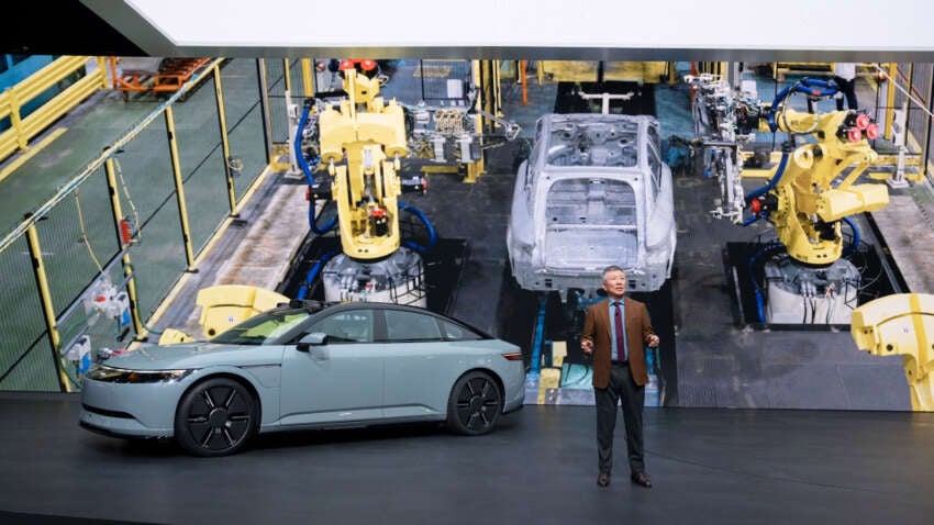 Afeela Prototype 2026 debuts at CES – new concept from Sony-Honda JV previews future EV due in 2028 2020766