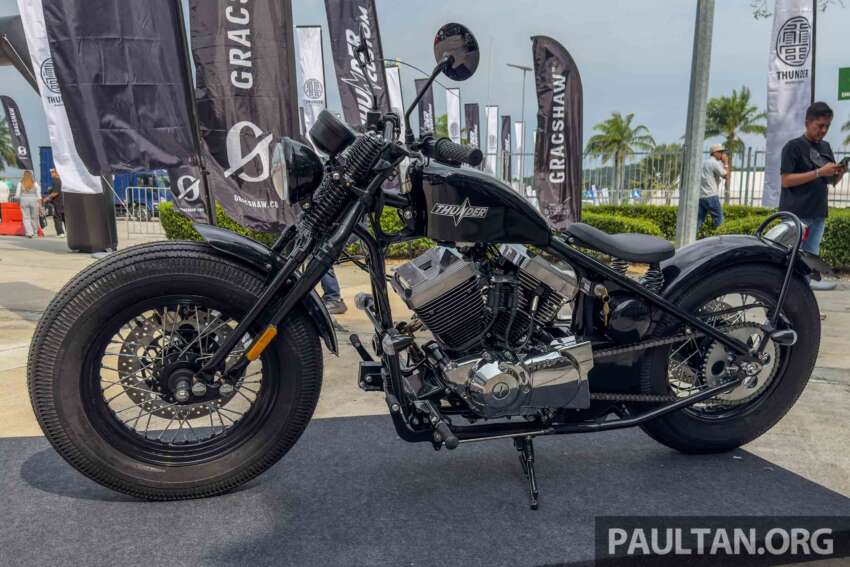 Thunder Custom LS250-S dilancarkan di Malaysia – bentuk bobber, pilihan Hardtail dan Softail, RM24k 2022648