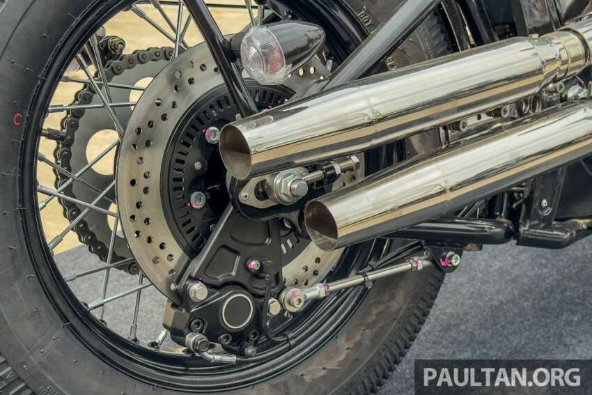 Thunder Custom LS250-S dilancarkan di Malaysia – bentuk bobber, pilihan Hardtail dan Softail, RM24k 2022642