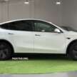 Tesla Model Y Long Range RWD now in Malaysia – 661km WLTP range, 0-100 in 5.6s, from RM216,450