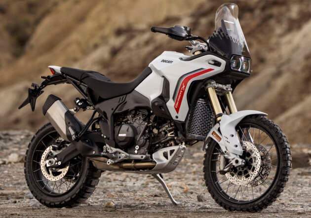 2026 Ducati DesertX updated, new chassis, TFT screen