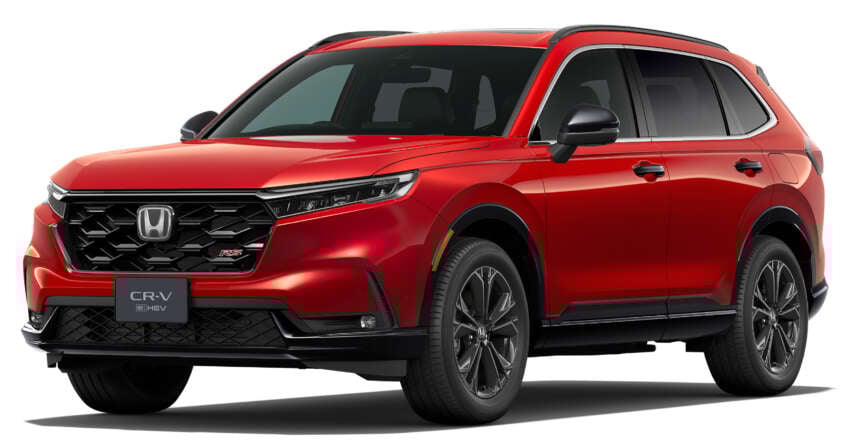 Honda CR-V returns to Japan – sixth-gen is e:HEV RS hybrid only with available Black Edition; from RM128k 2044279