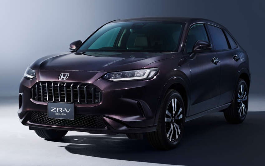 Honda ZR-V updated in Japan – sub-CR-V crossover is now hybrid only; Cross Touring, Black Style editions 2044394