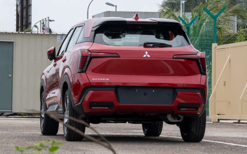 2026 Mitsubishi Xforce previewed in Malaysia – CKD; RM110k-RM120k est; 1.5L NA, CVT; launch in April 2036723
