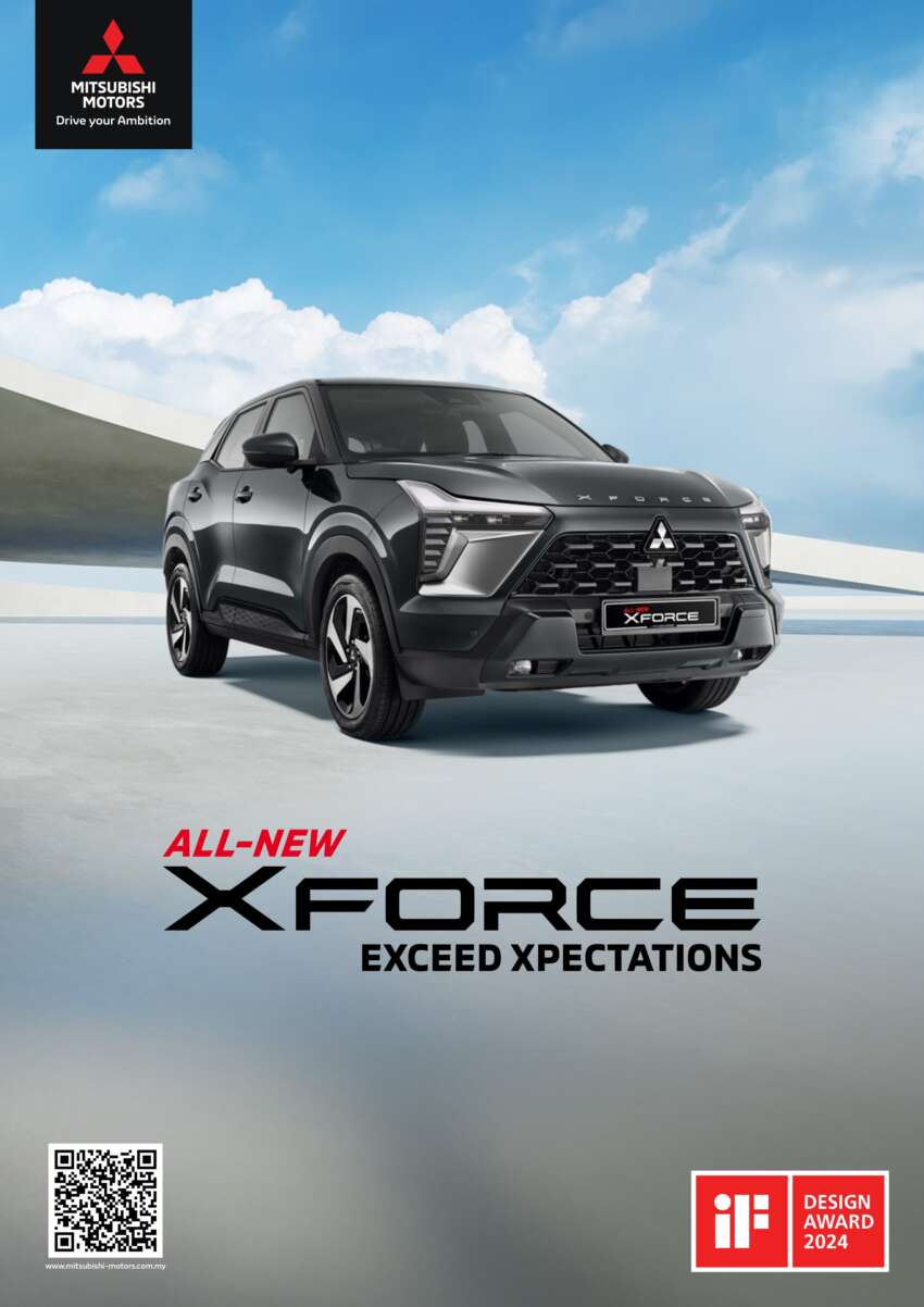 2026 Mitsubishi Xforce previewed in Malaysia – CKD; RM110k-RM120k est; 1.5L NA, CVT; launch in April 2037695