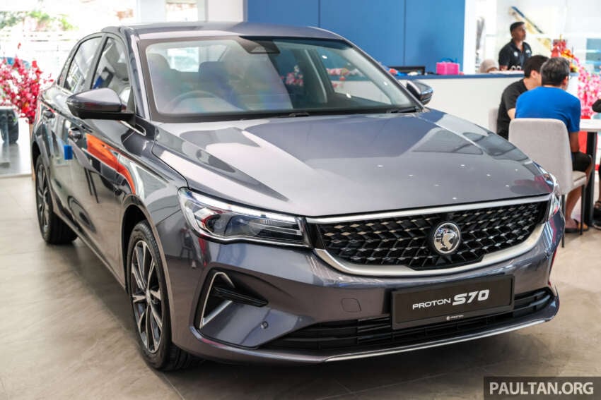 Proton S70 MC1 2026 ditunjuk penuh — tempahan kini dibuka; 1.5 Turbo 4-silinder i-GT, 0-100 km/j 7.5 saat 2038184