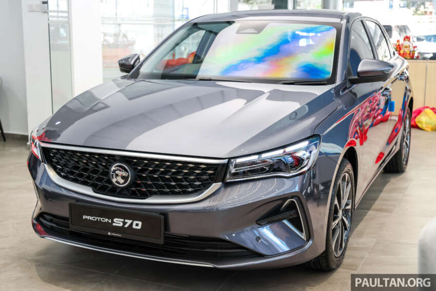 Proton S70 MC1 2026 ditunjuk penuh — tempahan kini dibuka; 1.5 Turbo 4-silinder i-GT, 0-100 km/j 7.5 saat 2038186