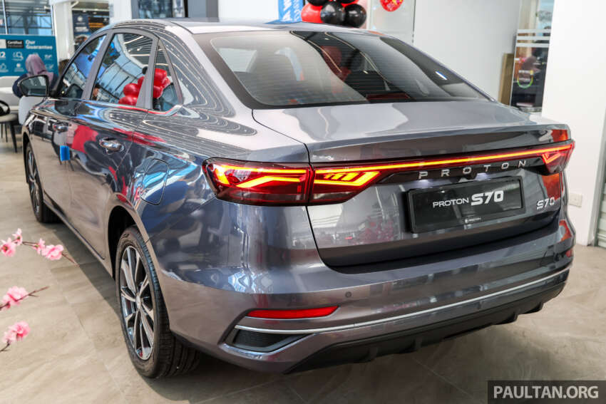 Proton S70 MC1 2026 ditunjuk penuh — tempahan kini dibuka; 1.5 Turbo 4-silinder i-GT, 0-100 km/j 7.5 saat 2038189