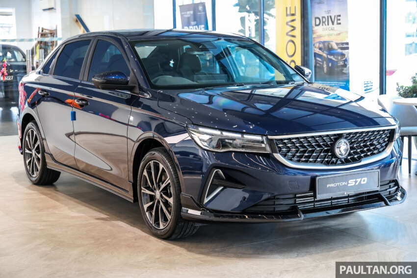 Proton S70 MC1 2026 ditunjuk penuh — tempahan kini dibuka; 1.5 Turbo 4-silinder i-GT, 0-100 km/j 7.5 saat 2038244