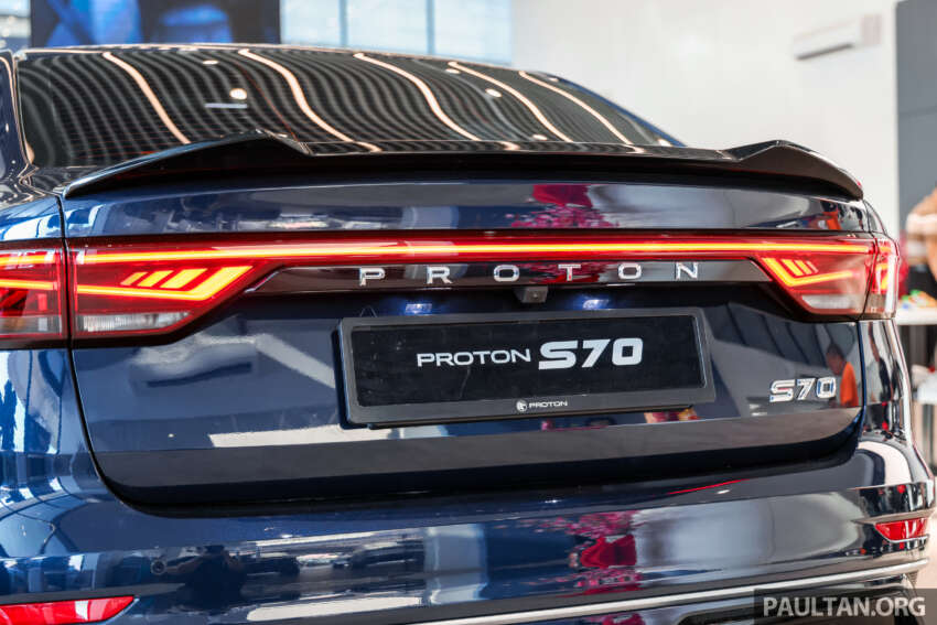 Proton S70 MC1 2026 ditunjuk penuh — tempahan kini dibuka; 1.5 Turbo 4-silinder i-GT, 0-100 km/j 7.5 saat 2038297