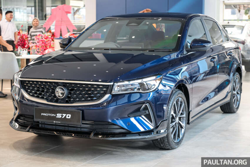 Proton S70 MC1 2026 ditunjuk penuh — tempahan kini dibuka; 1.5 Turbo 4-silinder i-GT, 0-100 km/j 7.5 saat 2038246
