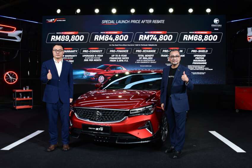 2026 Proton S70 MC1 launched – new 1.5T i-GT 4-cyl, 0-100 km/h 7.5 secs, new bodykit, fr. RM69k to RM90k 2040388