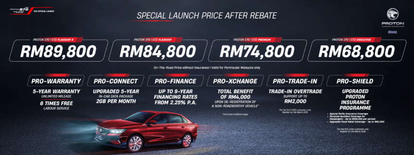 2026 Proton S70 MC1 launched – new 1.5T i-GT 4-cyl, 0-100 km/h 7.5 secs, new bodykit, fr. RM69k to RM90k 2040387