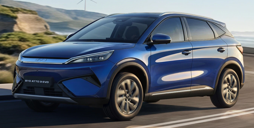 BYD Atto 3 Evo unveiled for Europe – switches to RWD, 800V, 74.8 kWh, up to 510 km WLTP; 449 PS AWD 2040414