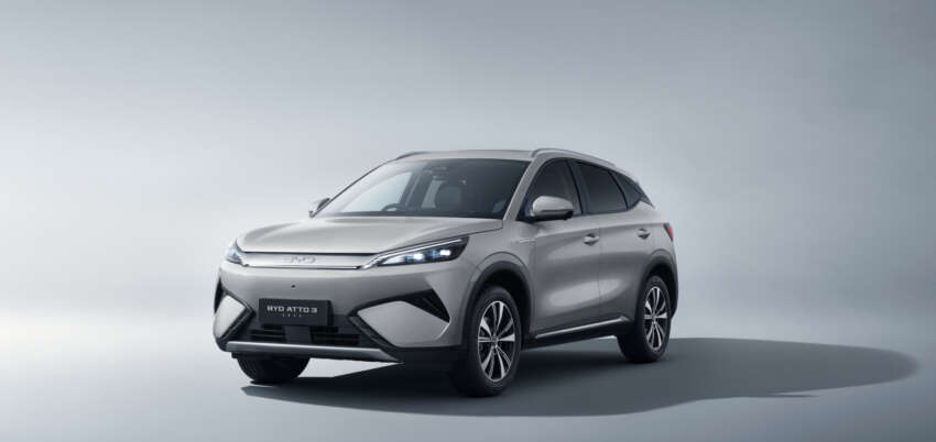BYD Atto 3 facelift in HK – still FWD, 204 PS, 420 km WLTP range, but with faster 105 kW DC charging 2043955