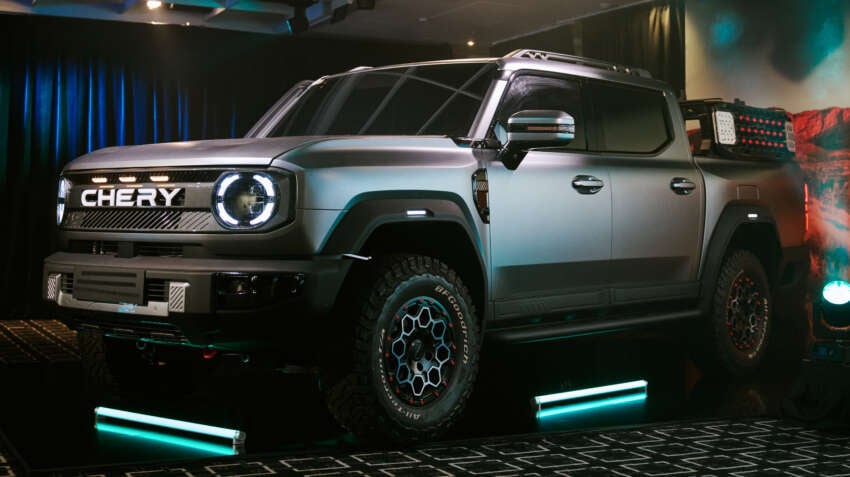 Chery KP31 pick-up concept revealed – Ford Bronco-lookalike diesel PHEV truck coming to Malaysia? 2042921