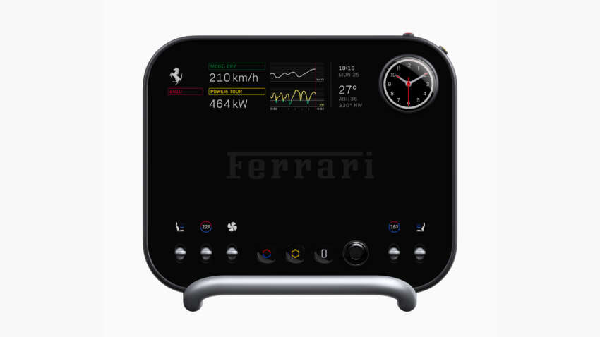 Ferrari Luce – brand’s first EV gets a name; interior designed by ex-Apple Jony Ive shown ahead of debut 2039402