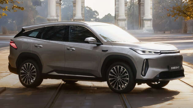 Geely Galaxy M7 – Galaxy L7 facelift with M9 face, PHEV Boyue with 225 km EV range, 1,730 km total