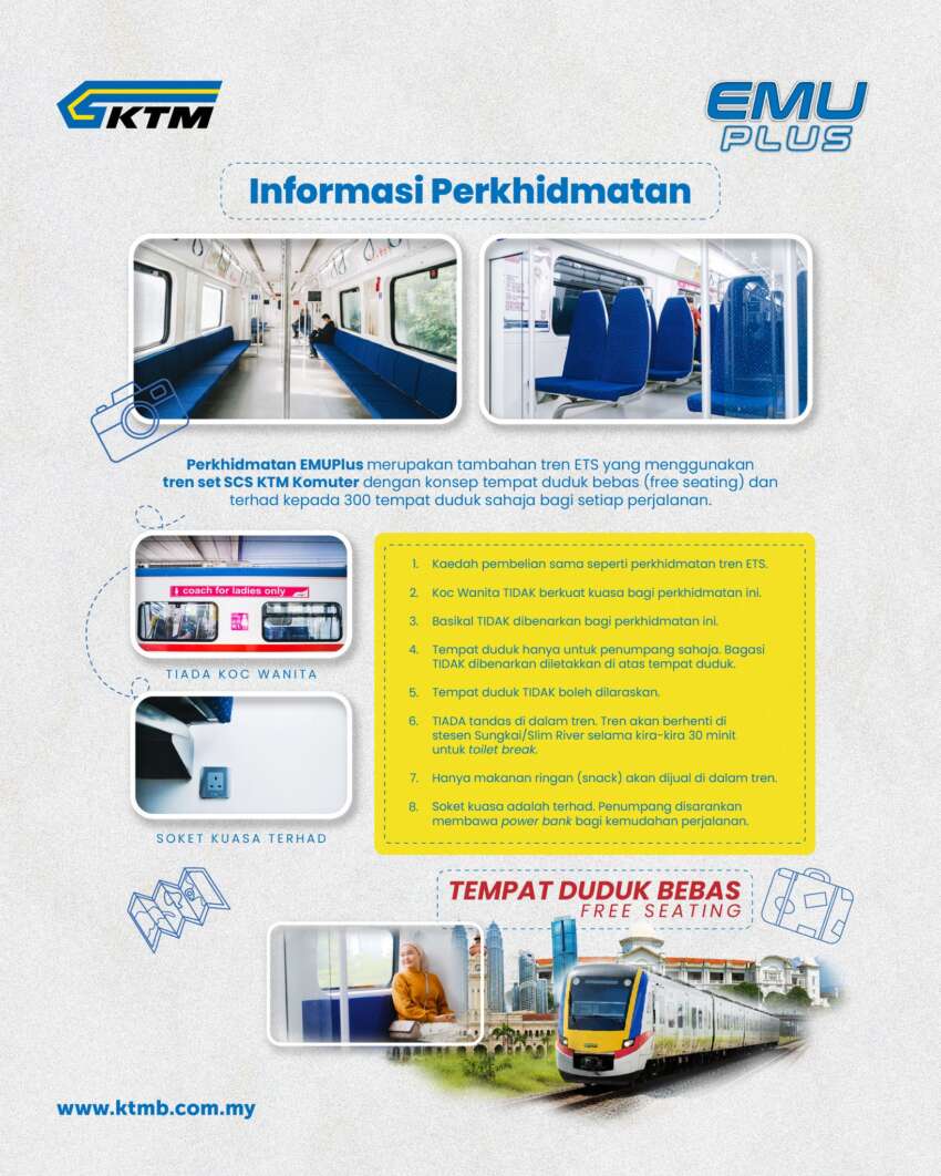 KTM ETS KL-JB for CNY – more tickets from midnight 2039562