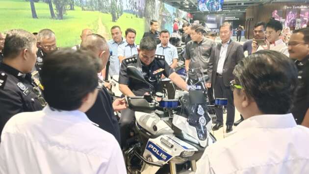 Malaysian police take delivery of Yamaha Tracer 9 GT