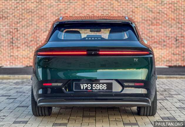 2026 Zeekr 7X pricing updated – three variants now from RM183k to RM231k; increased by up to 1.8%