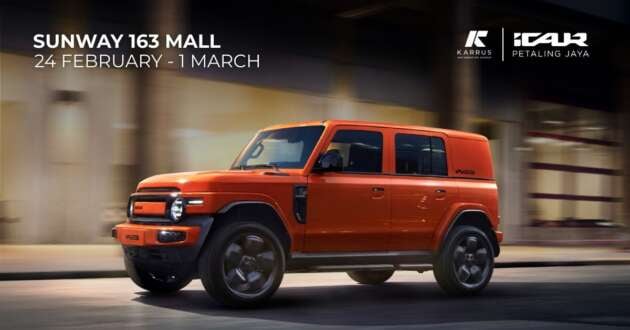 iCaur Petaling Jaya roadshow at Sunway 163 Mall from Feb 24 to Mar 1 – complimentary 3M tinting, ang pows