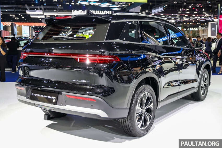 2026 BYD Sealion 5 DM-i – 1.5L petrol PHEV, 18.3 kWh battery, 95 km WLTP EV range; from RM93k in Thailand 2057456