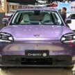 Chery Q EV in Thailand – city EV battles Proton eMas 5, BYD Atto 1; 420 km CLTC range, RM55k-RM65k est