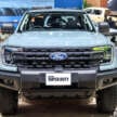 Ford Ranger Super Duty in Bangkok – toughened work truck, 209 PS/600 Nm 3.0L TD V6; RM196k in Thailand
