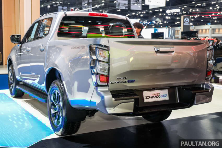 2026 Isuzu D-Max EV on display in Bangkok – 190 PS, 350 Nm, up to 263 km WLTP; CKD; priced at RM192k 2056448