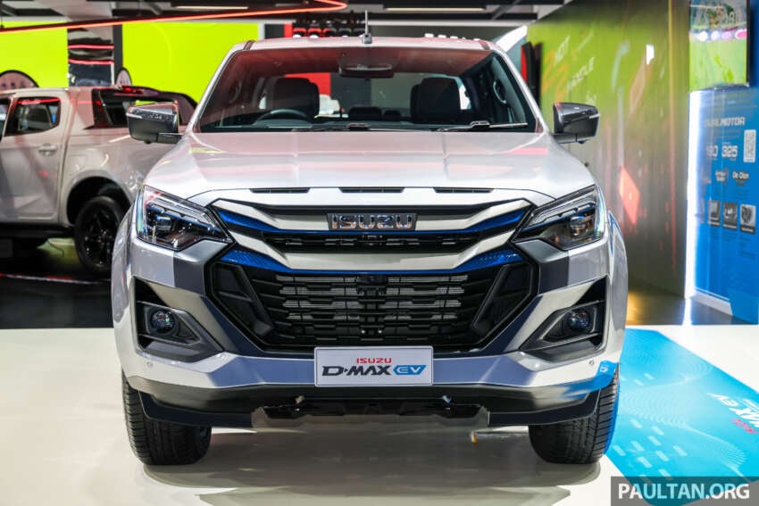 2026 Isuzu D-Max EV on display in Bangkok – 190 PS, 350 Nm, up to 263 km WLTP; CKD; priced at RM192k 2056449
